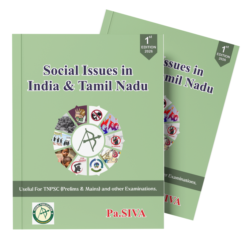 Social Issues in India & TamilNadu (1st EDITION -2026)